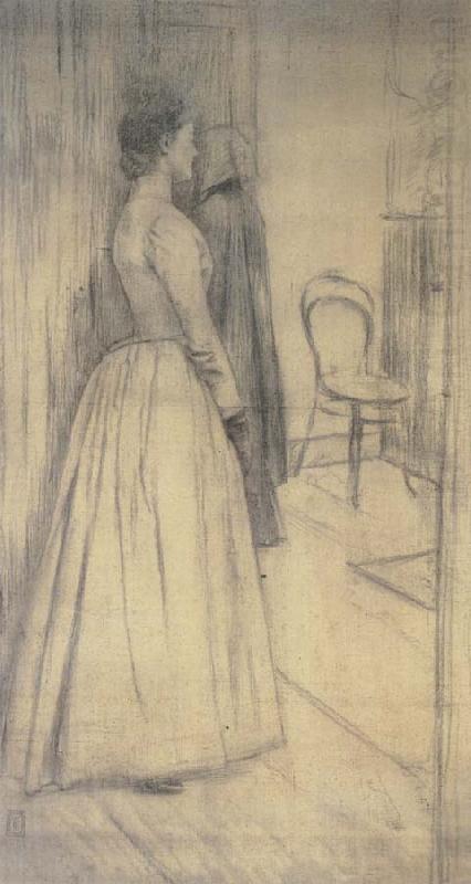 Study of Marguerite Khnopff, Fernand Khnopff